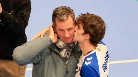 Iñaki Urdangarin y su hijo Pablo Iñaki Urdangarin y su hijo Pablo