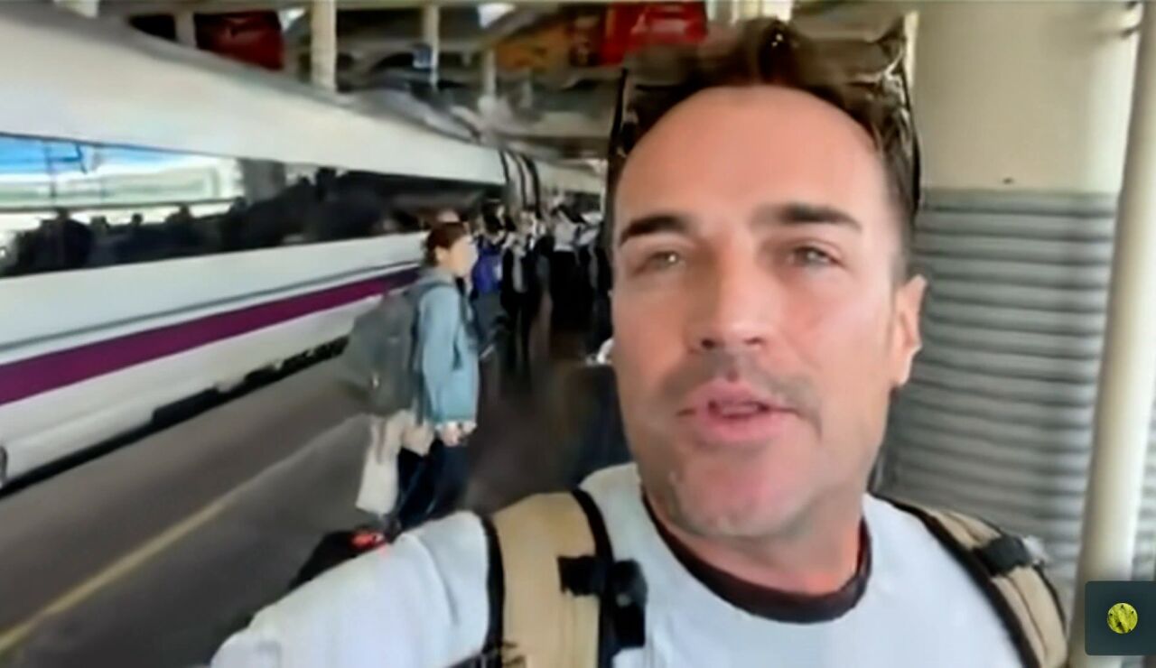 Miquel Valls desde la estaci&oacute;n