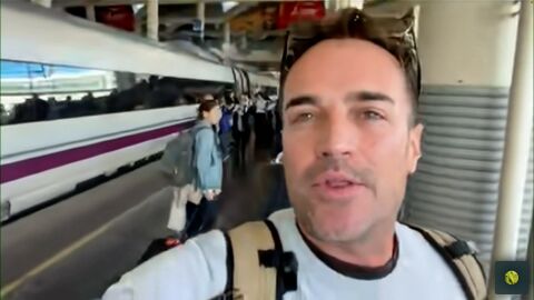 Miquel Valls desde la estaci&oacute;n