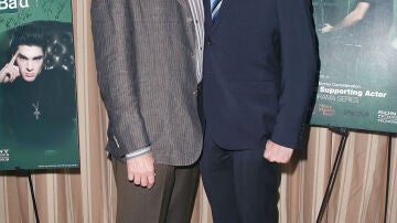 RJ Mitte y Bryan Cranston