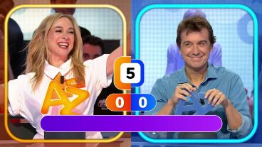 Marta Hazas presume de &lsquo;Coraz&oacute;n contento&rsquo; en La Pista&hellip; &iexcl;ganando a Javier Veiga!