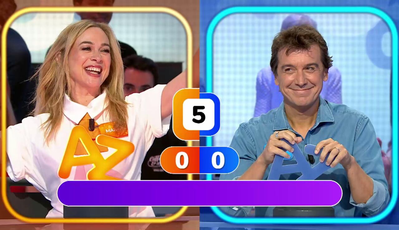 Marta Hazas presume de &lsquo;Coraz&oacute;n contento&rsquo; en La Pista&hellip; &iexcl;ganando a Javier Veiga!