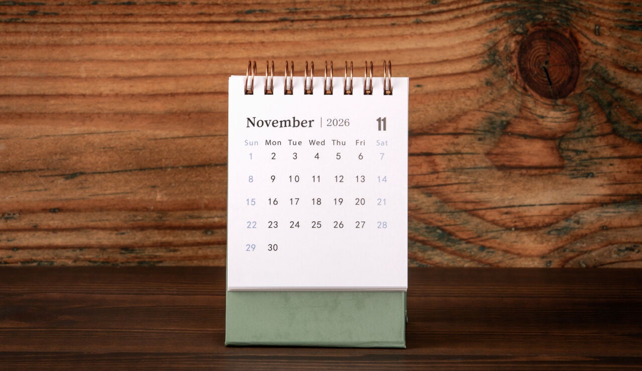 Calendario de noviembre 2026