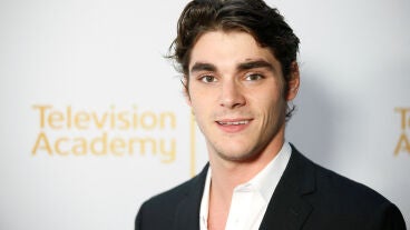 El actor RJ Mitte en 2014 (Archivo)