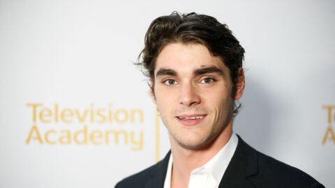 El actor RJ Mitte en 2014 (Archivo)