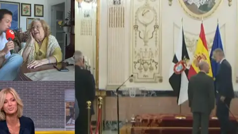 La emoción de Luisa a sus 90 años tras cumplir su sueño de ver a los Reyes en Ceuta: "La gente se volvió loca y yo me emociono" La emoción de Luisa a sus 90 años tras cumplir su sueño de ver a los Reyes en Ceuta: "La gente se volvió loca y yo me emociono"