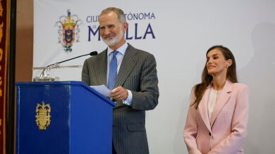 Felipe VI reivindica desde Melilla la soberanía española: 