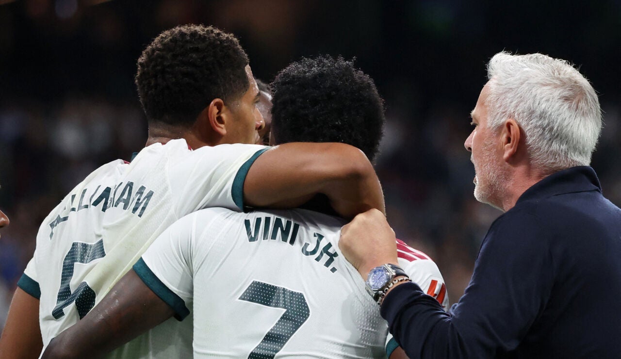 Mourinho, en el partido ante el Villarreal