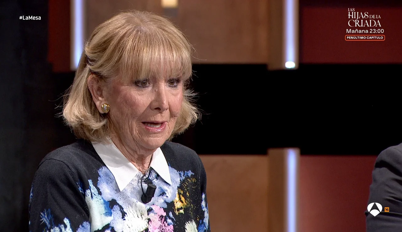 "Que cumpla la ley y que pague los impuestos": Esperanza Aguirre, sobre Montse Mínguez