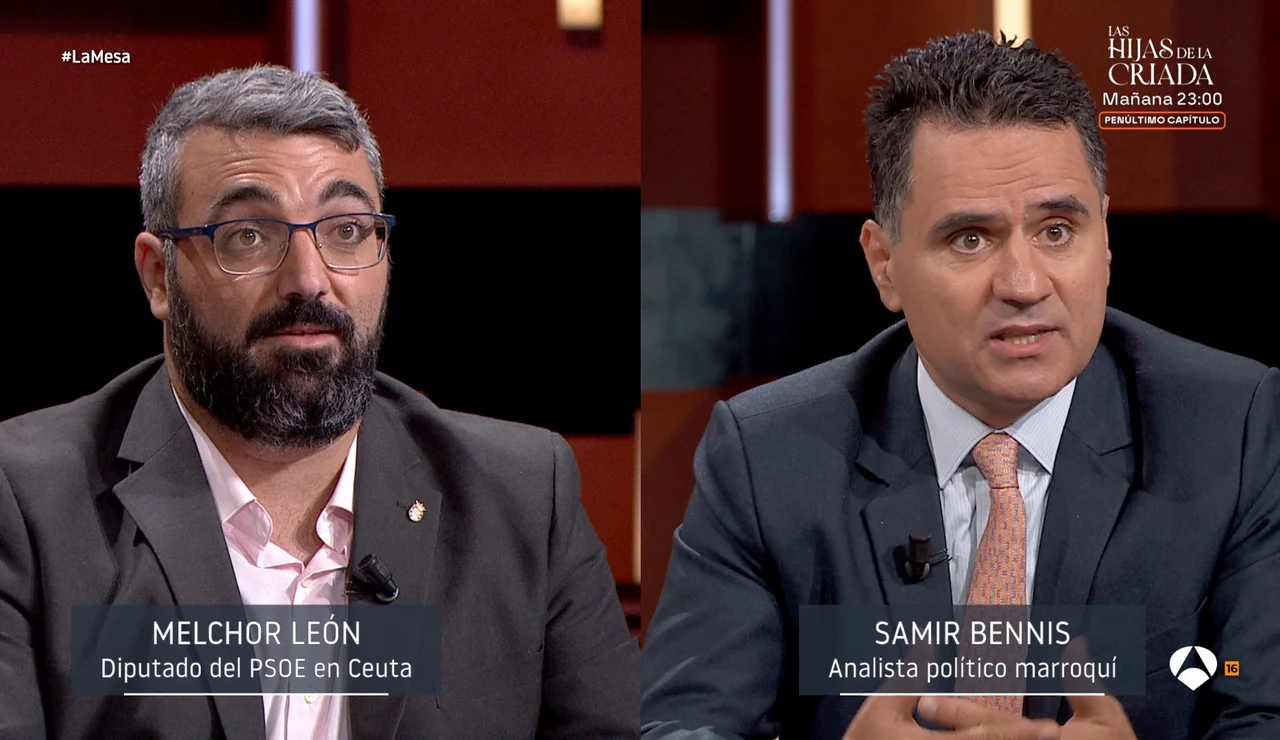 El enfrentamiento entre Melchor León y Samir Bennis por lo sucedido en Ceuta