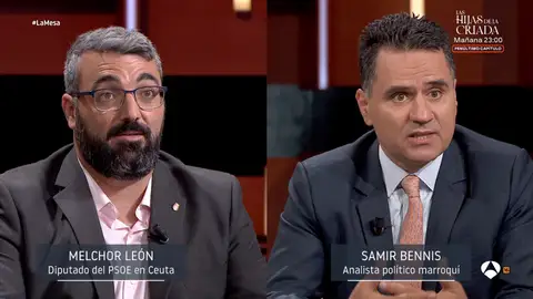 El enfrentamiento entre Melchor León y Samir Bennis por lo sucedido en Ceuta El enfrentamiento entre Melchor León y Samir Bennis por lo sucedido en Ceuta