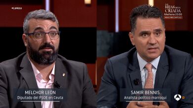 El enfrentamiento entre Melchor León y Samir Bennis por lo sucedido en Ceuta