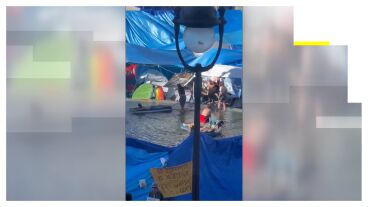 Acampados en Sol