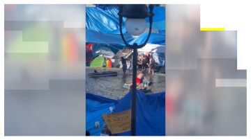 Acampados en Sol