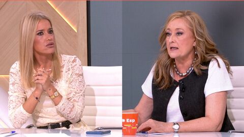 Rifirrafe Elisa Beni y Afra Blanco