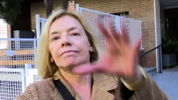 Mónica Medina agrediendo a la prensa Mónica Medina agrediendo a la prensa