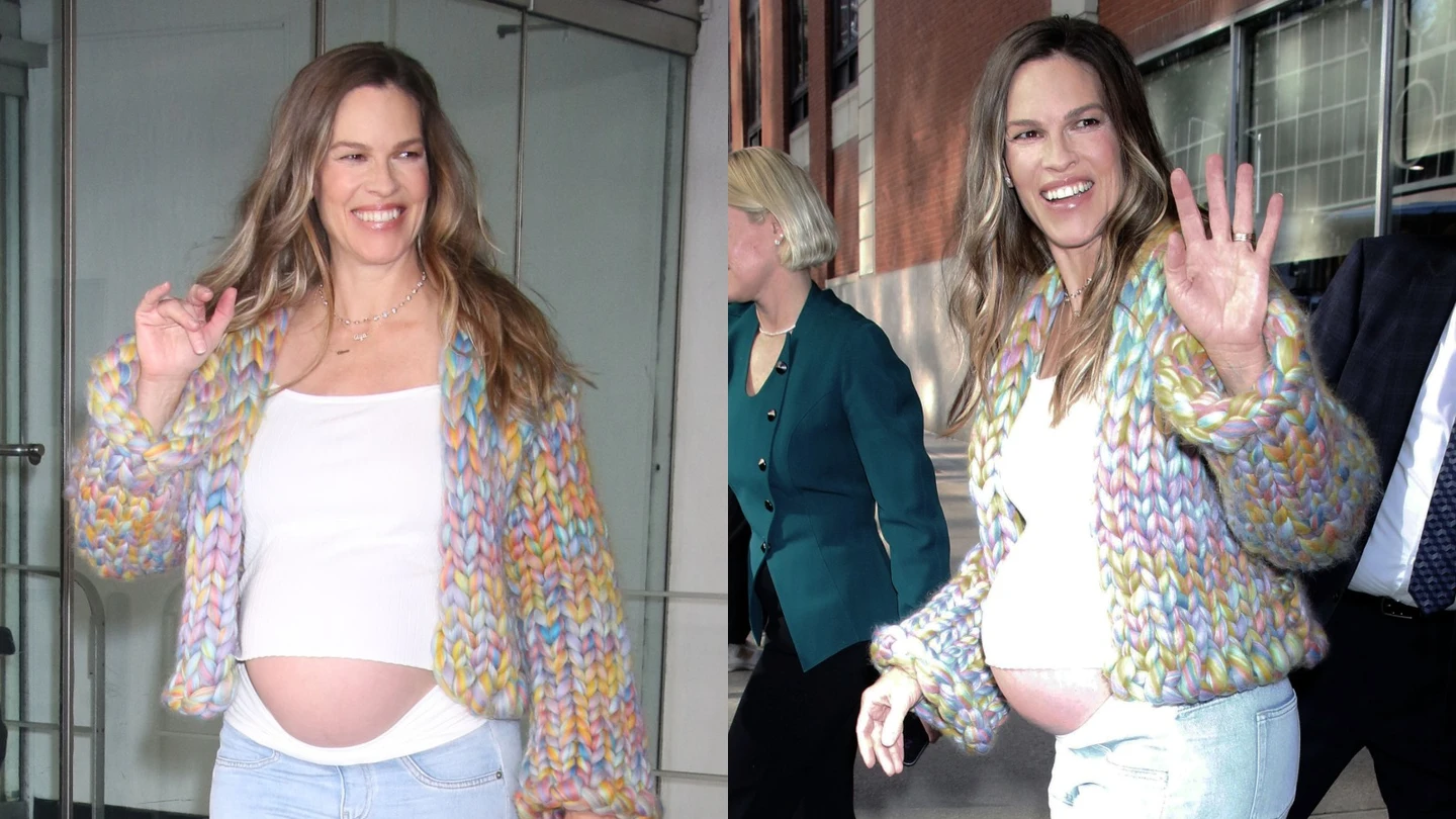 Hilary Swank embarazada Hilary Swank embarazada