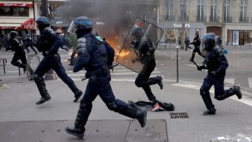 Imagen de la Polic&iacute;a Francesa