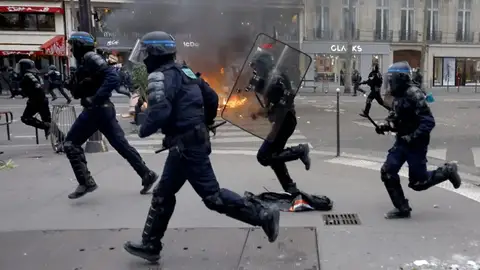 Imagen de la Policía Francesa Imagen de la Policía Francesa