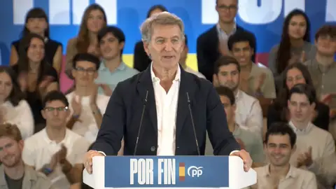 Alberto Núñez Feijóo carga contra Pedro Sánchez por la crisis de Ceuta y promete expulsar a los okupas en 48 horas: "Decencia sí, Sánchez no" Alberto Núñez Feijóo carga contra Pedro Sánchez por la crisis de Ceuta y promete expulsar a los okupas en 48 horas: "Decencia sí, Sánchez no"