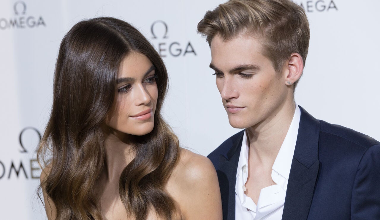 Kaia y Presley Gerber