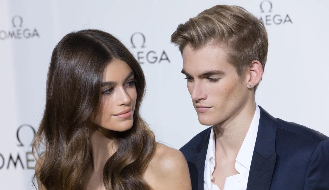 Kaia y Presley Gerber