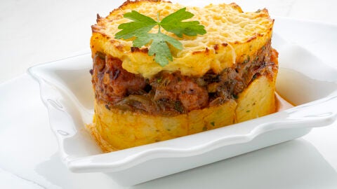 Pastel de butifarra y patatas de Karlos Argui&ntilde;ano: &ldquo;La bendici&oacute;n del Se&ntilde;or&rdquo;