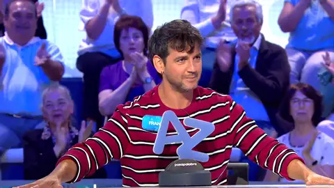 La gesta de Fran Perea en Pasapalabra: “Es la primera vez que gano cinco segundos en esta prueba” La gesta de Fran Perea en Pasapalabra: “Es la primera vez que gano cinco segundos en esta prueba”