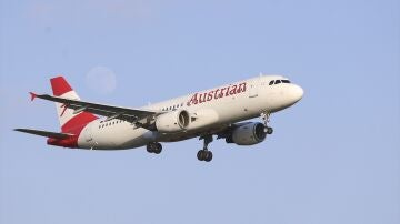 Imagen de un avi&oacute;n de Austrian Airlines