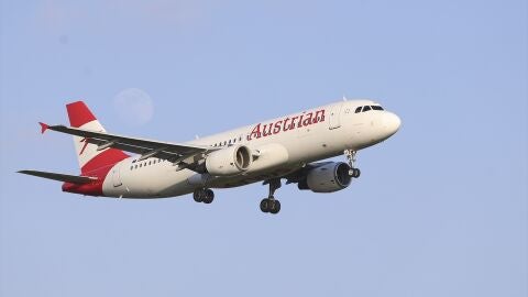 Imagen de un avi&oacute;n de Austrian Airlines