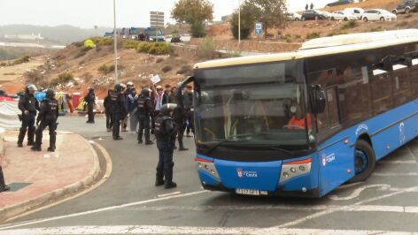 Traslado migrantes en Ceuta