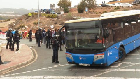 Traslado migrantes en Ceuta