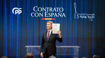 Feij&oacute;o presenta el 'Contrato con Espa&ntilde;a'