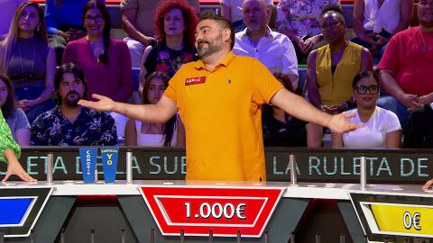 Herv&eacute; &ldquo;no se atreve a tirar otra vez&rdquo; con 1.000 euros en el marcador y resuelve el panel