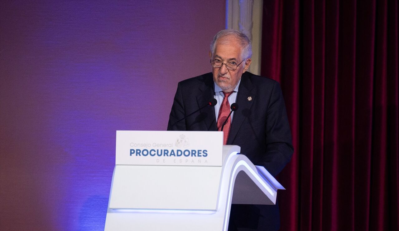 El presidente del Tribunal Constitucional, C&aacute;ndido Conde-Pumpido
