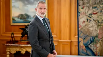 Imagen de archivo de Felipe VI en la Zarzuela Imagen de archivo de Felipe VI en la Zarzuela