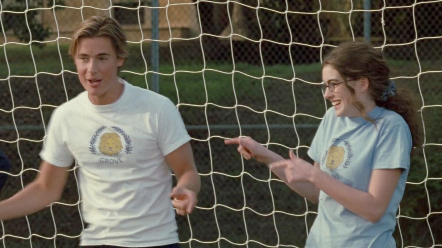 Erik von Detten y Anne Hathaway en Princesa por sorpresa