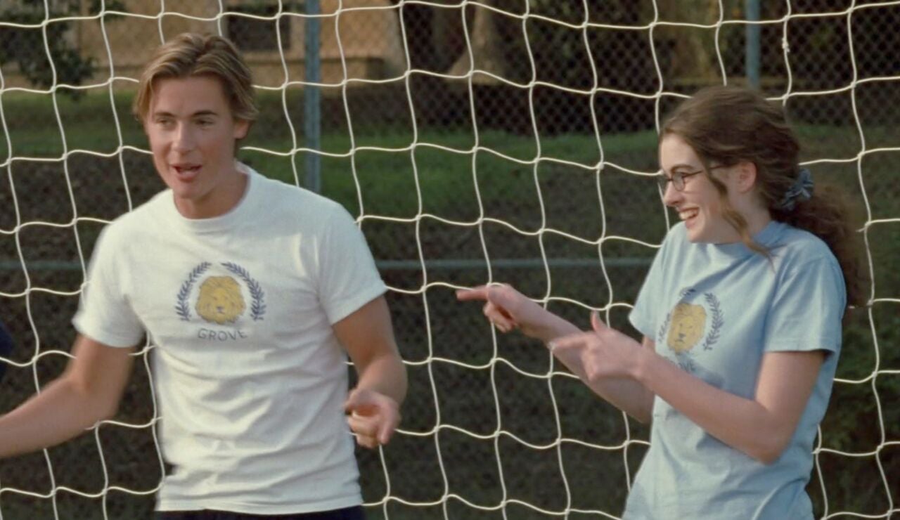 Erik von Detten y Anne Hathaway en Princesa por sorpresa