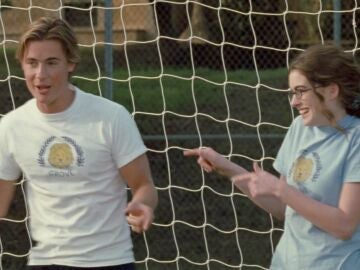 Erik von Detten y Anne Hathaway en Princesa por sorpresa