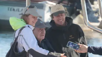 Irene Urdangarin, el rey Juan Carlos y Fernando Echevarría Irene Urdangarin, el rey Juan Carlos y Fernando Echevarría