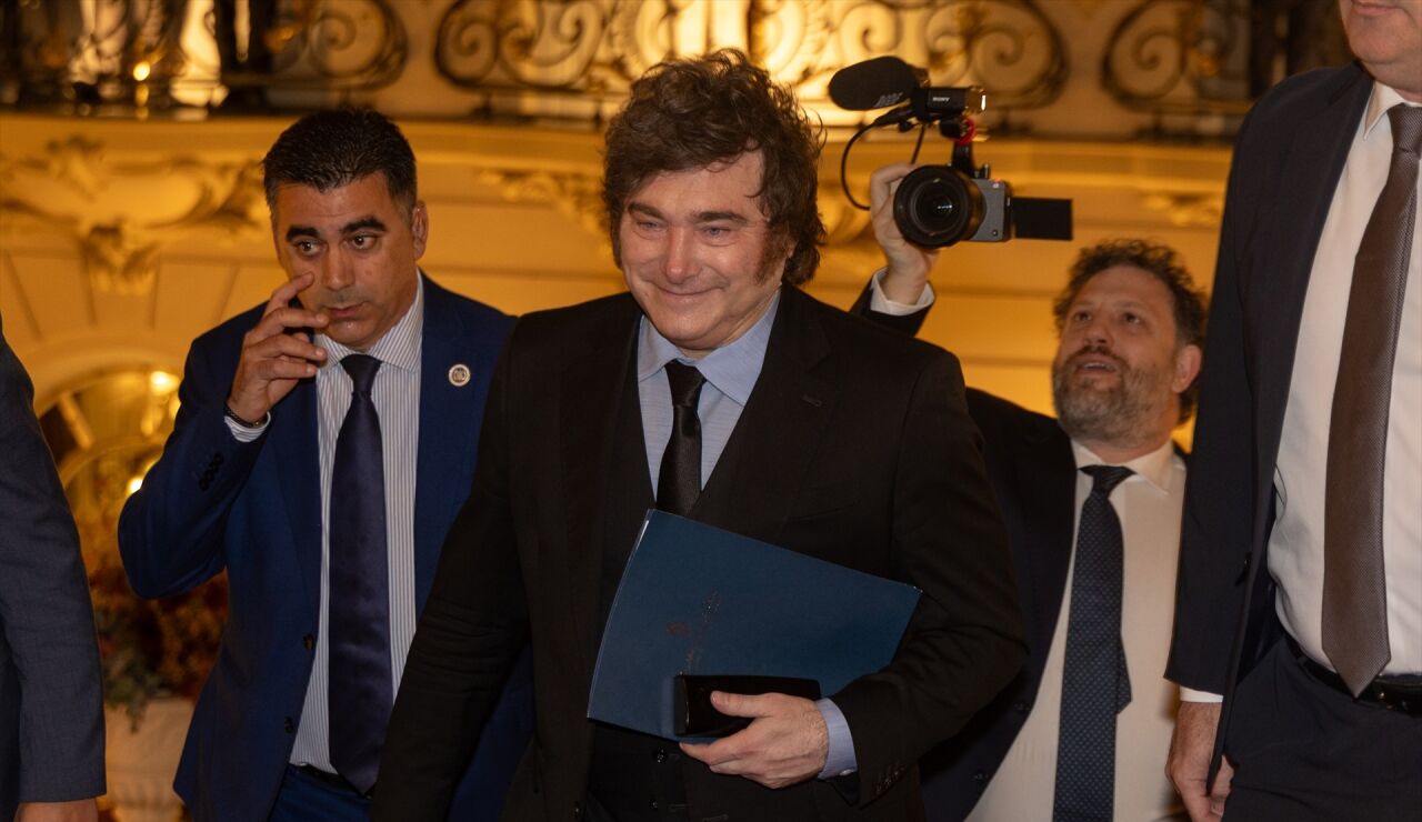 Javier Milei en Espa&ntilde;a