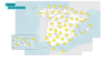 Mapa del jueves