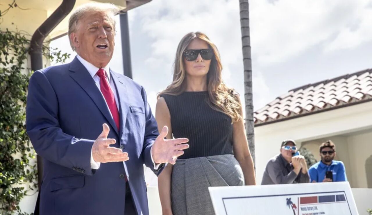 Donald Trump y Melania