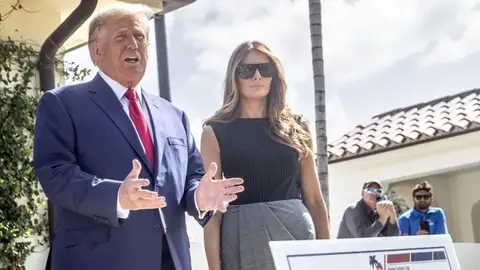Donald Trump y Melania Donald Trump y Melania