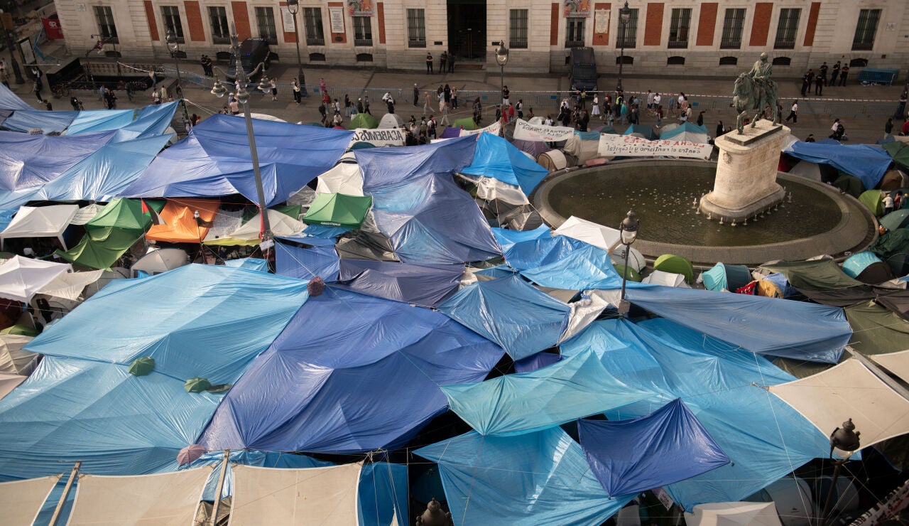 Acampada Puerta del Sol