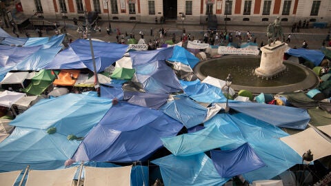 Acampada Puerta del Sol
