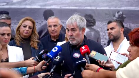 El presidente de Canarias, Fernando Clavijo