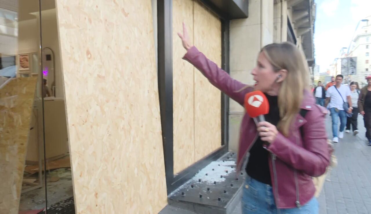 disturbios en barcelona