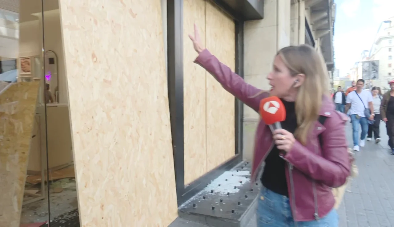disturbios en barcelona