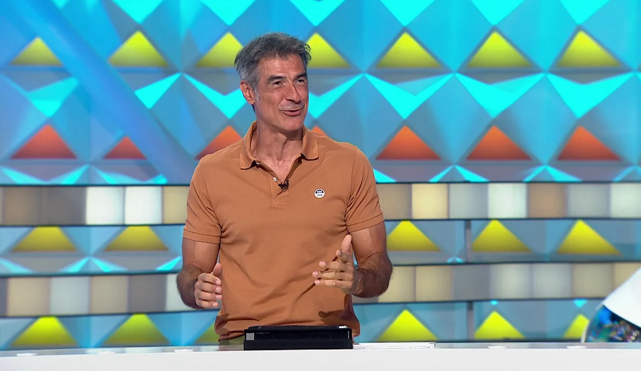 Jorge Fernández en La ruleta de la suerte